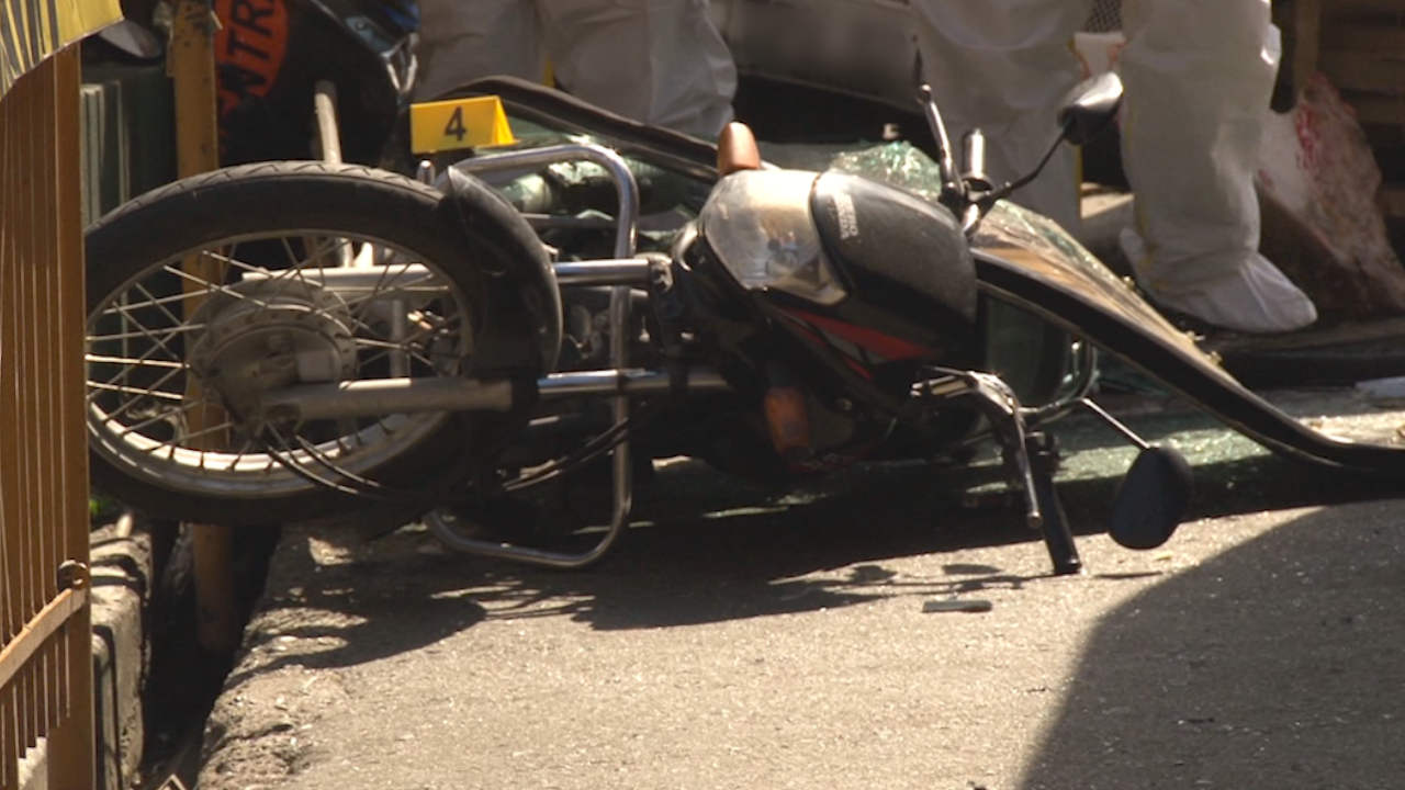 Accidente en la Autopista Medellín-Bogotá dejó un motociclista sin vida accidente