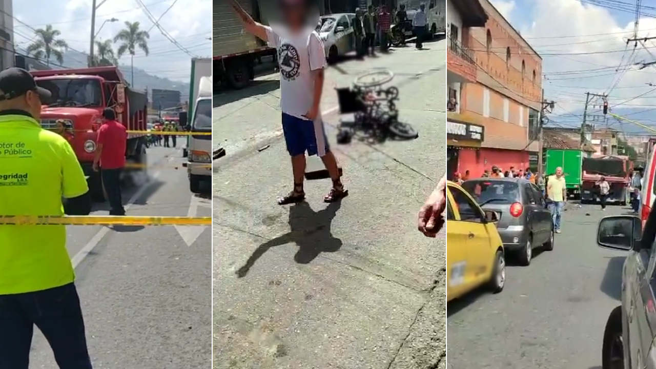 En Envigado muere en accidente de tránsito persona que se movilizaba en silla de ruedas Envigado