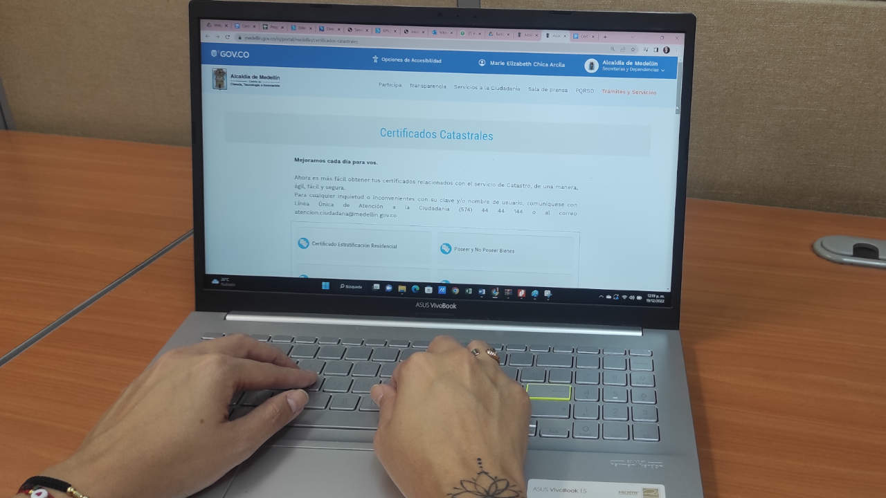 Ahora desde Internet se puede pedir el certificado de Estratificación Residencial en Medellín internet