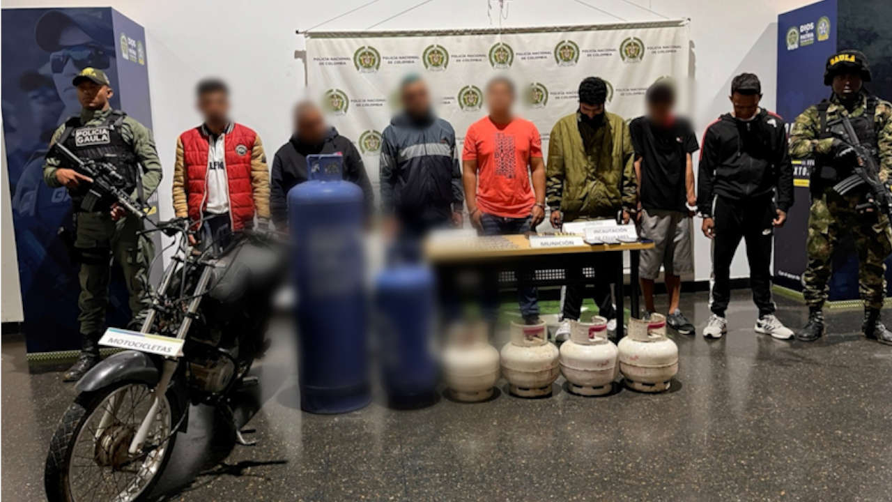 Capturados extorsionistas de la banda ‘El Pinar’ en Medellín extorsión