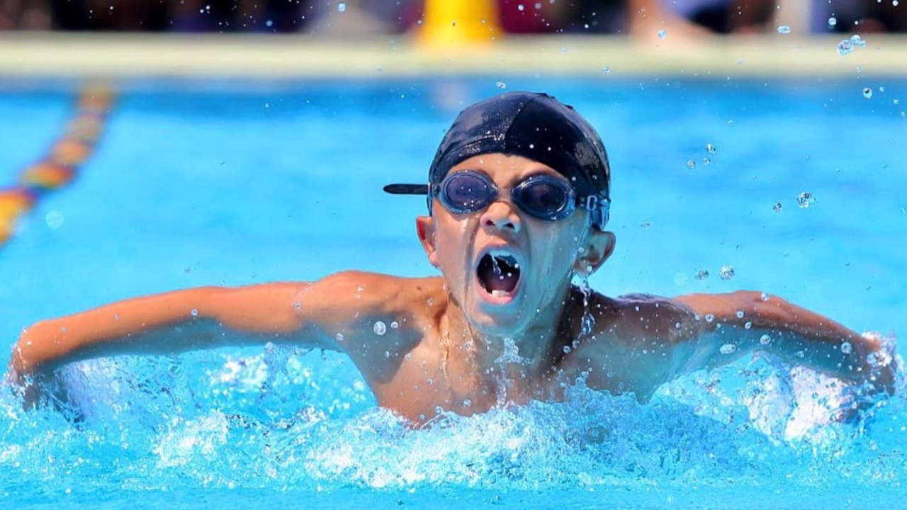 Más de 300 niños en Baby Natación natación