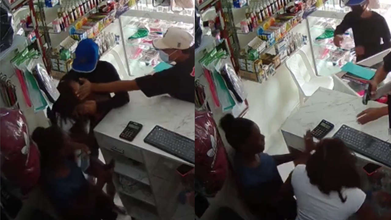 Mujeres a gritos se defendieron de robo en Turbo Turbo