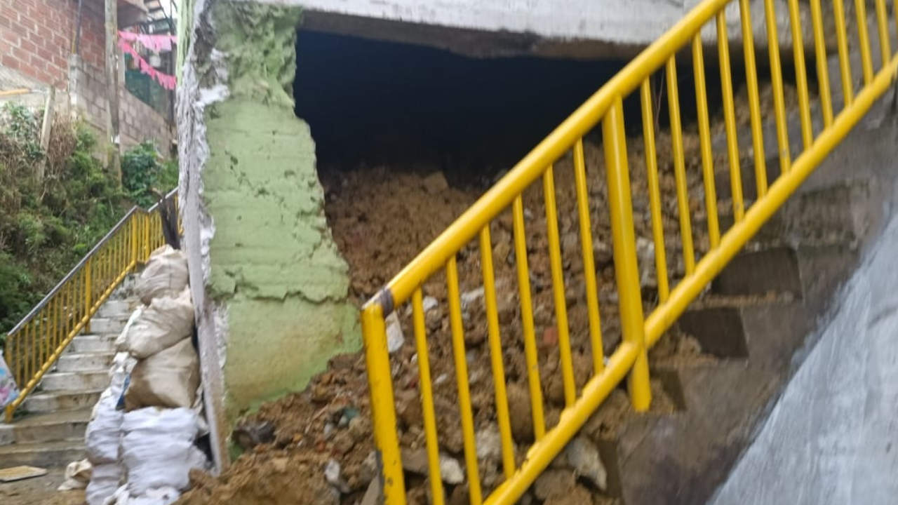 En la comuna Popular el Dagrd atendió dos viviendas afectadas por las lluvias lluvias