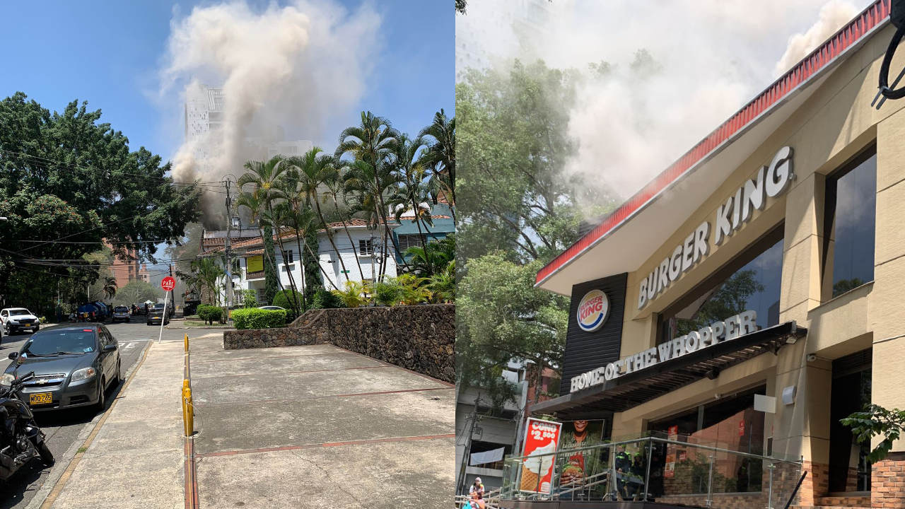 incendio burger king laureles