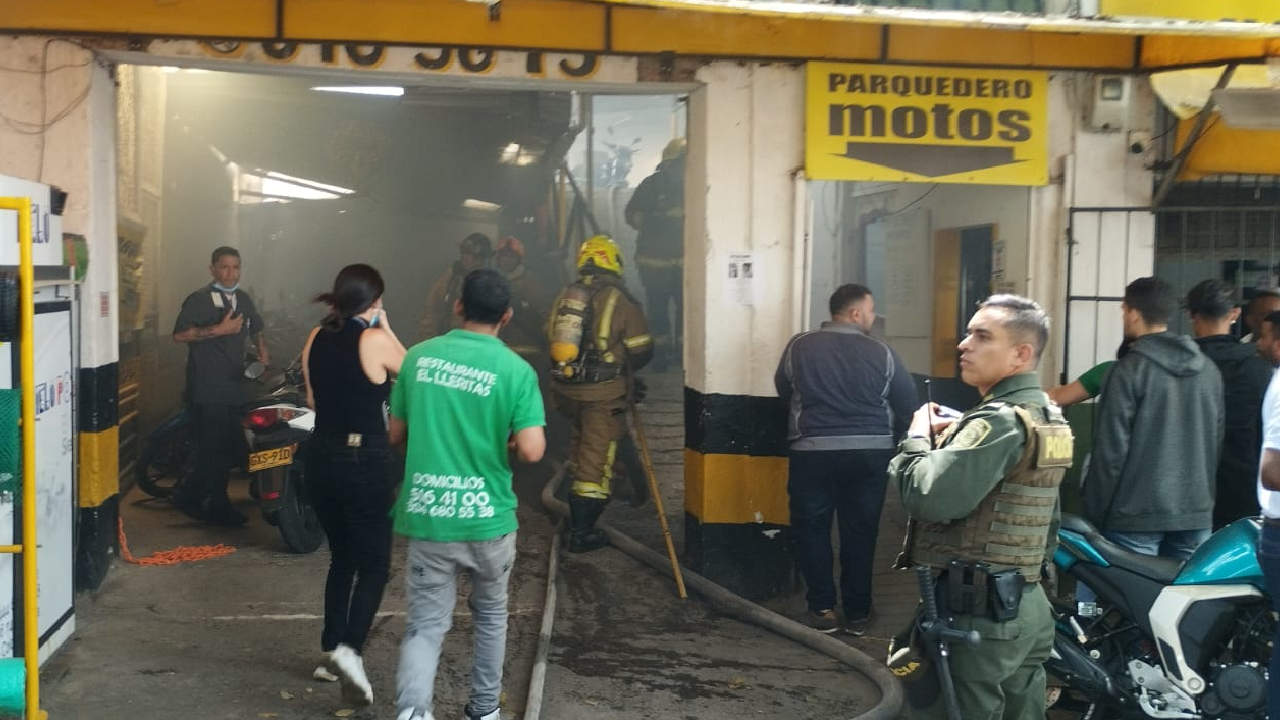 incendio parqueadero