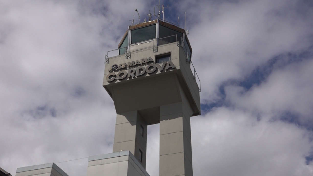 Cierre programado en el aeropuerto José María Córdova hasta junio