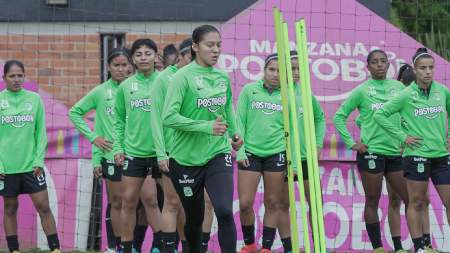 Clásico en la liga femenina entre Nacional y Millonarios