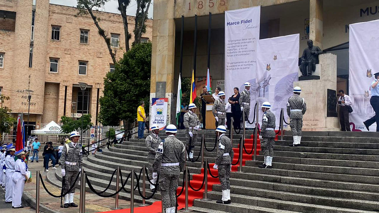 Con homenaje a Marco Fidel Suárez inicia la feria Entre Voces y Letras Con homenaje a Marco Fidel Suárez en su natalicio, inicia la feria Entre Voces y Letras