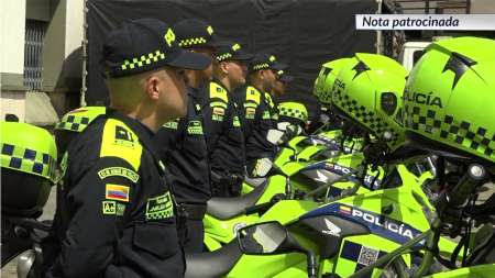 La Policía y el Ejército que tienen asiento en Bello recibieron motocicletas para el fortalecimiento de la seguridad y la convivencia del municipio.