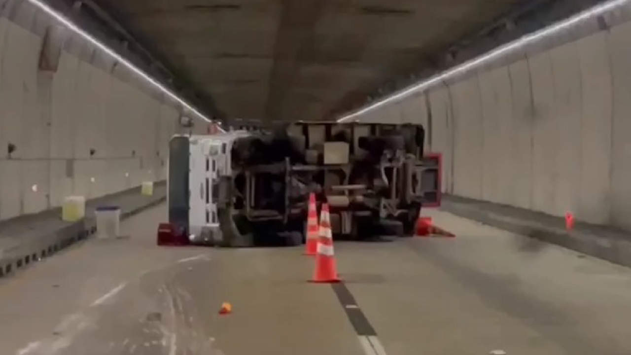 Túnel de Occidente ya tiene paso habilitado, tras fuga de cloro de un camión