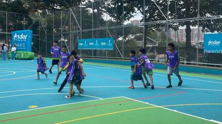 Inder Medellín inició entrega de mejoramientos en algunos escenarios de la ciudad Inder Medellín inició con la entrega de mejoramientos en algunos escenarios de la ciudad.