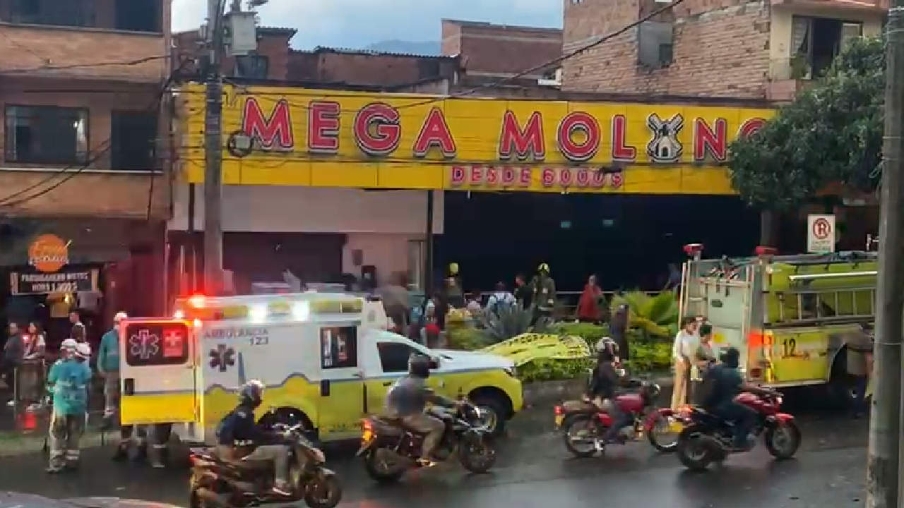 Caida de techo en Belen