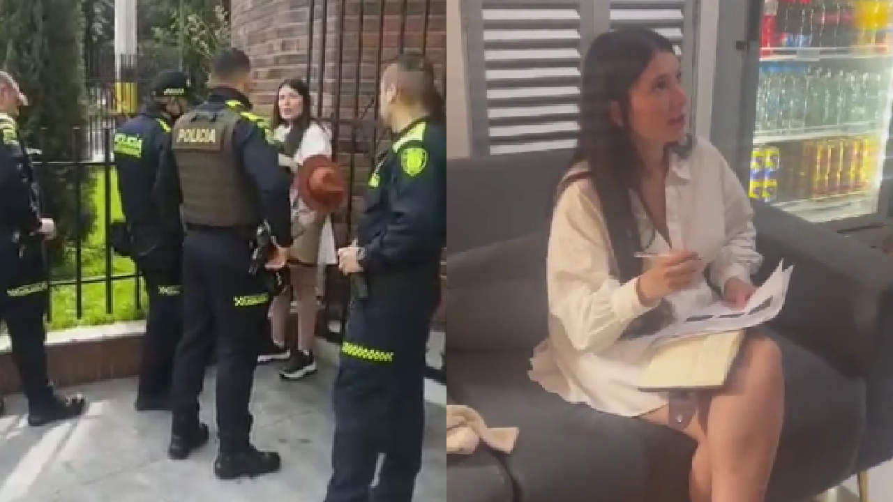 mujer no pagó el almuerzo