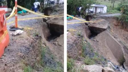 La odisea para cruzar una vía entre Santo Domingo y Alejandría