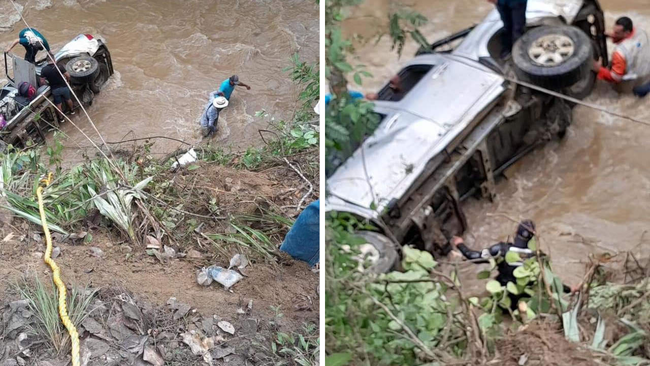 Se registra volcamiento de una camioneta en Santa Fe de Antioquia Se registra volcamiento de una camioneta en Santa Fe de Antioquia