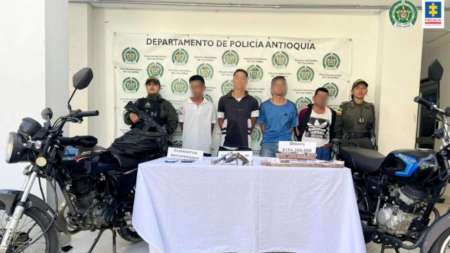 Cárcel para 4 hombres por un presunto caso de fleteo en Santuario Santuario