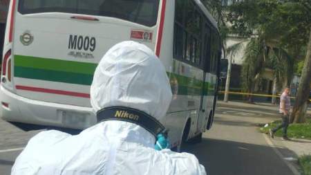 Habitante de calle fallece luego de que un bus pasara por encima de él mientras dormía