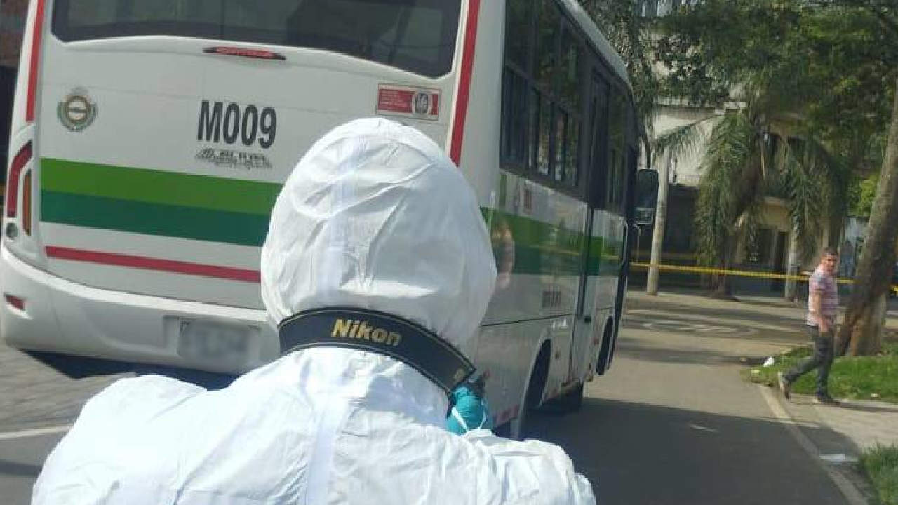 Habitante de calle fallece luego de que un bus pasara por encima de él mientras dormía