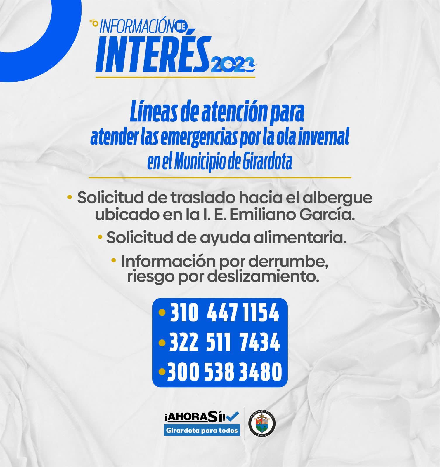 Lineas de atencion
