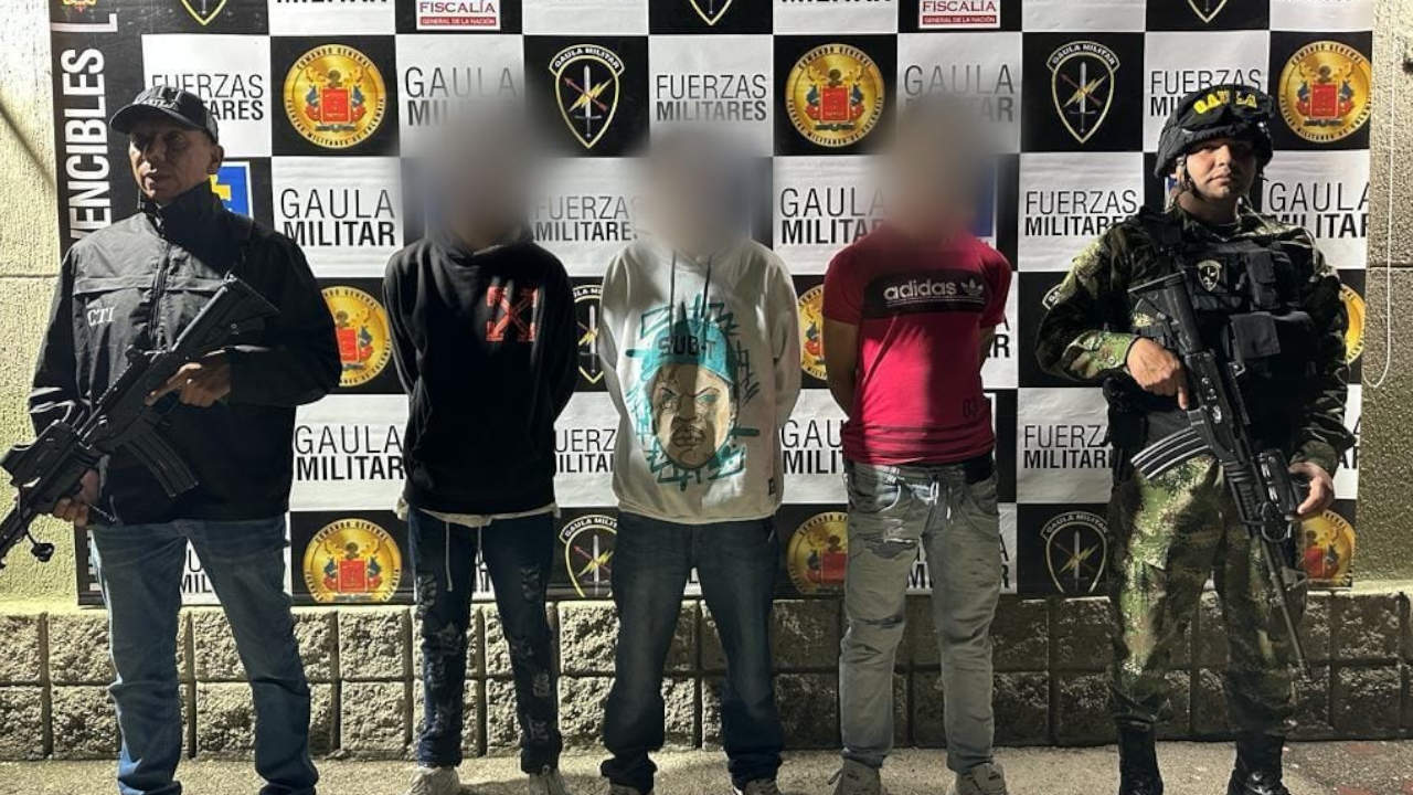 Capturan a cinco presuntos integrantes de “Los Pachelly”