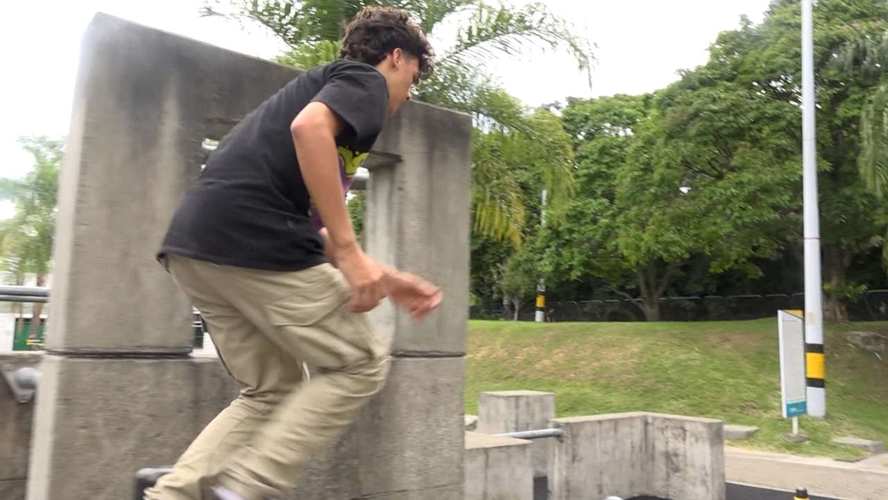 Exponentes de parkour se miden en campeonato nacional Exponentes de parkour se miden en campeonato nacional