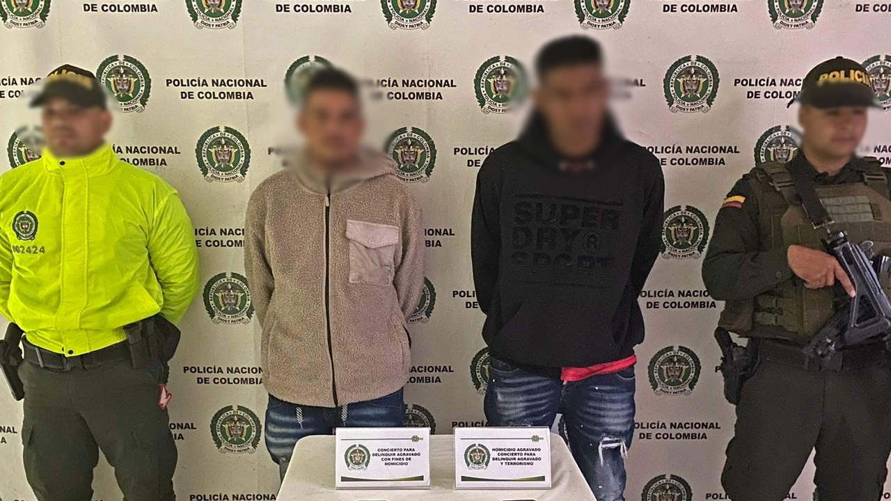 Las autoridades capturaron a dos presuntos cabecillas de las AGC