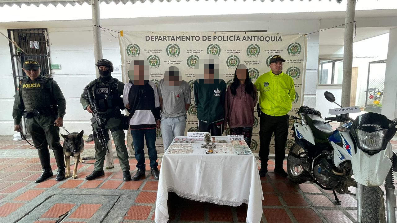 Capturas 4 personas, quienes serían integrantes del grupo delincuencial "Los Mesa”