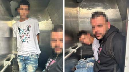 La Policía los sorprendió robando en un D1