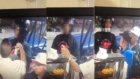 Robaría a tres personas en una panadería de Manrique