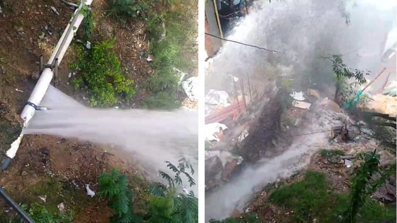 Se registra daño en grandes dimensiones de un tubo ubicado en Bello
