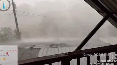 Fueron 123 familias las afectadas en el vendaval ocurrido en San Luis, Antioquia