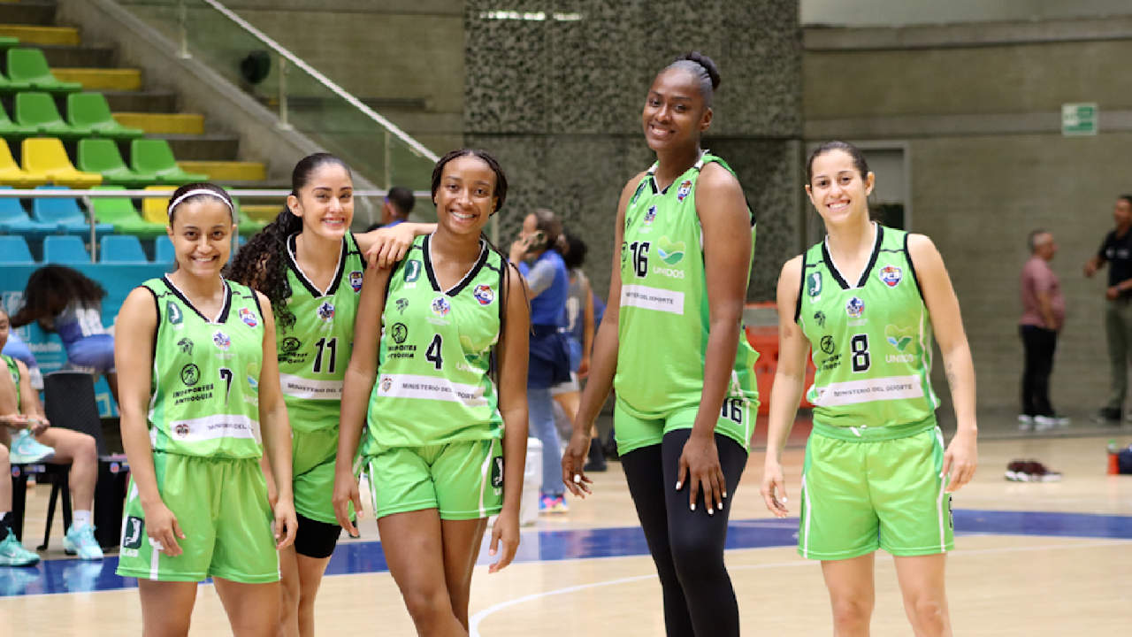 Indeportes Antioquia ganó en Liga Femenina de baloncesto