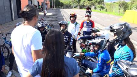 Antioqueños en campeonato nacional de BMX