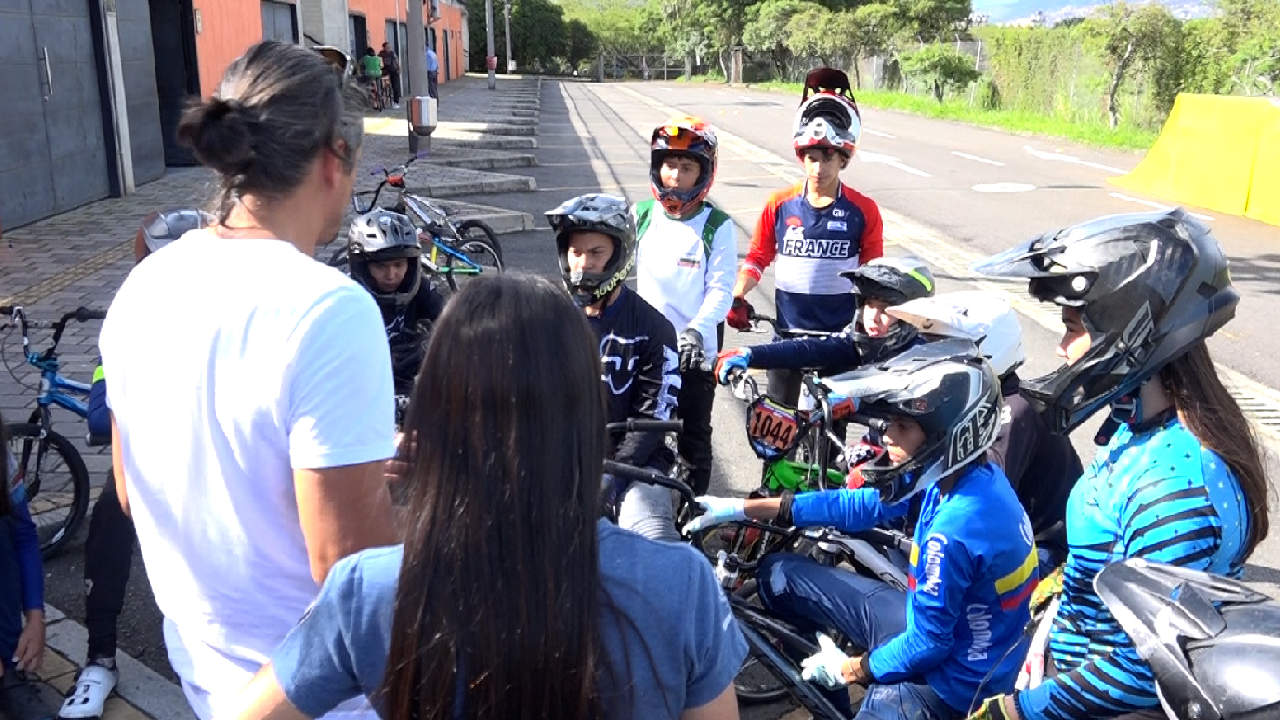 Antioqueños en campeonato nacional de BMX