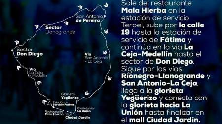 Cierres viales en las carreteras de Antioquia este fin de semana.