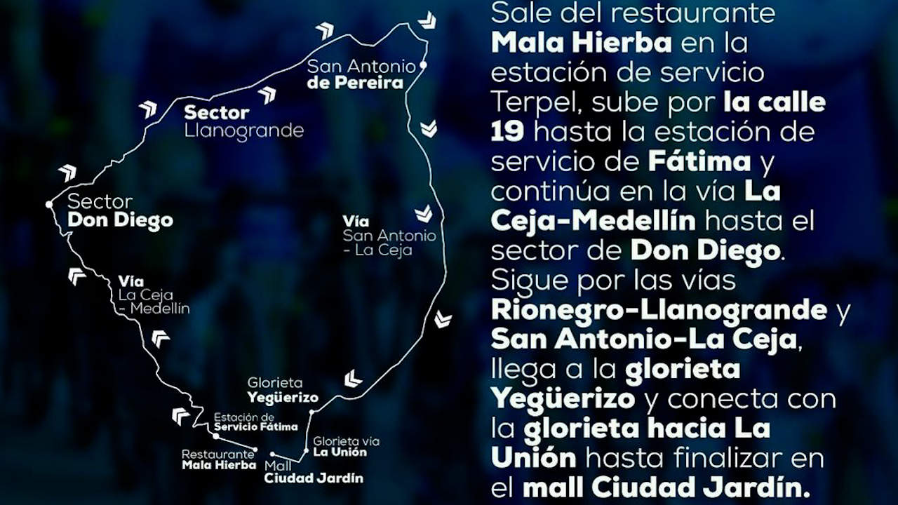 Cierres viales en las carreteras de Antioquia este fin de semana.