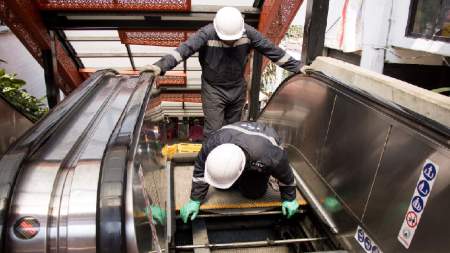 Por mantenimiento, las Escaleras Eléctricas de la Comuna 13 suspenderán su servicio