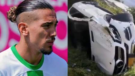 Francisco da Costa, jugador brasilero de Nacional, fue quien se habría accidentado en un sector de Rionegro
