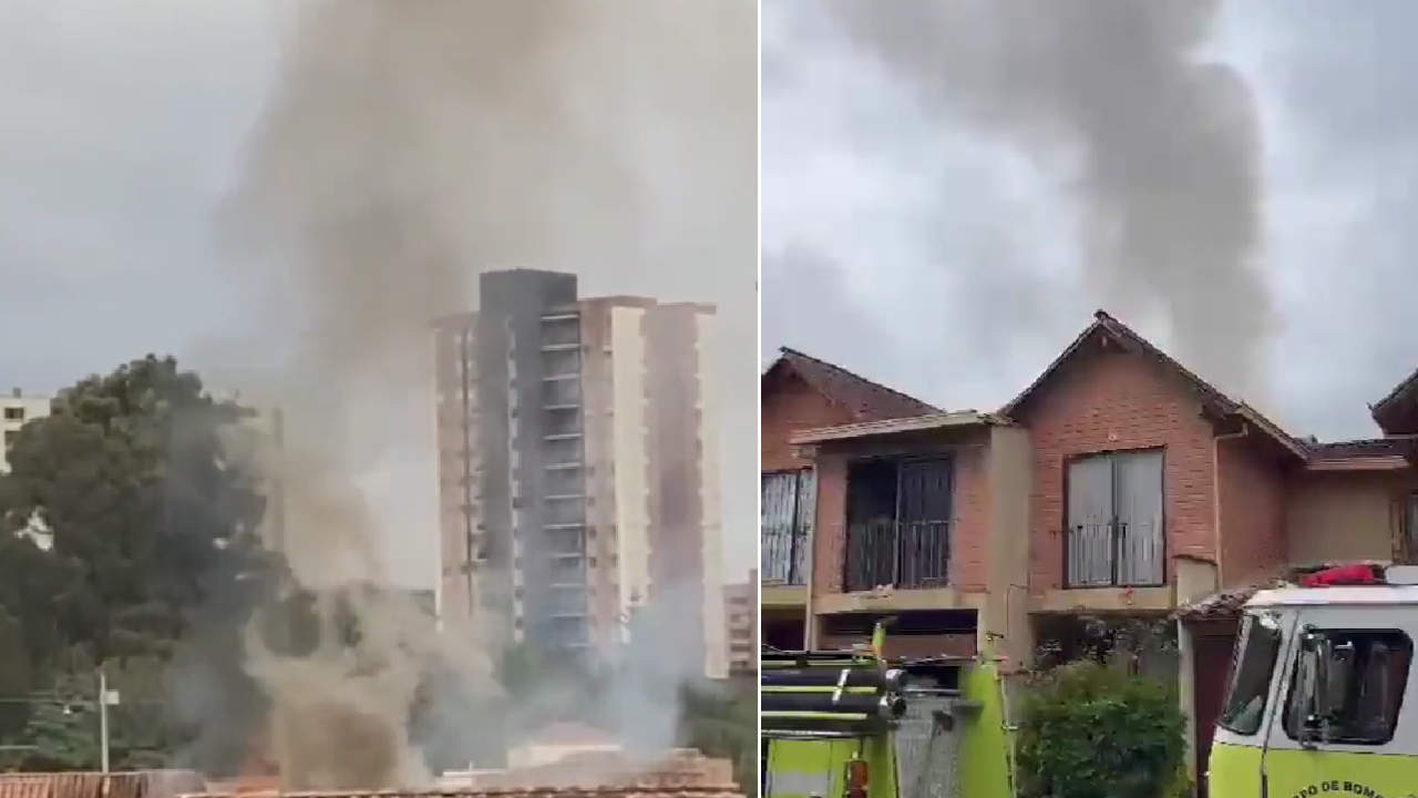 Incendio en San Antonio de Pereira deja un hombre lesionado