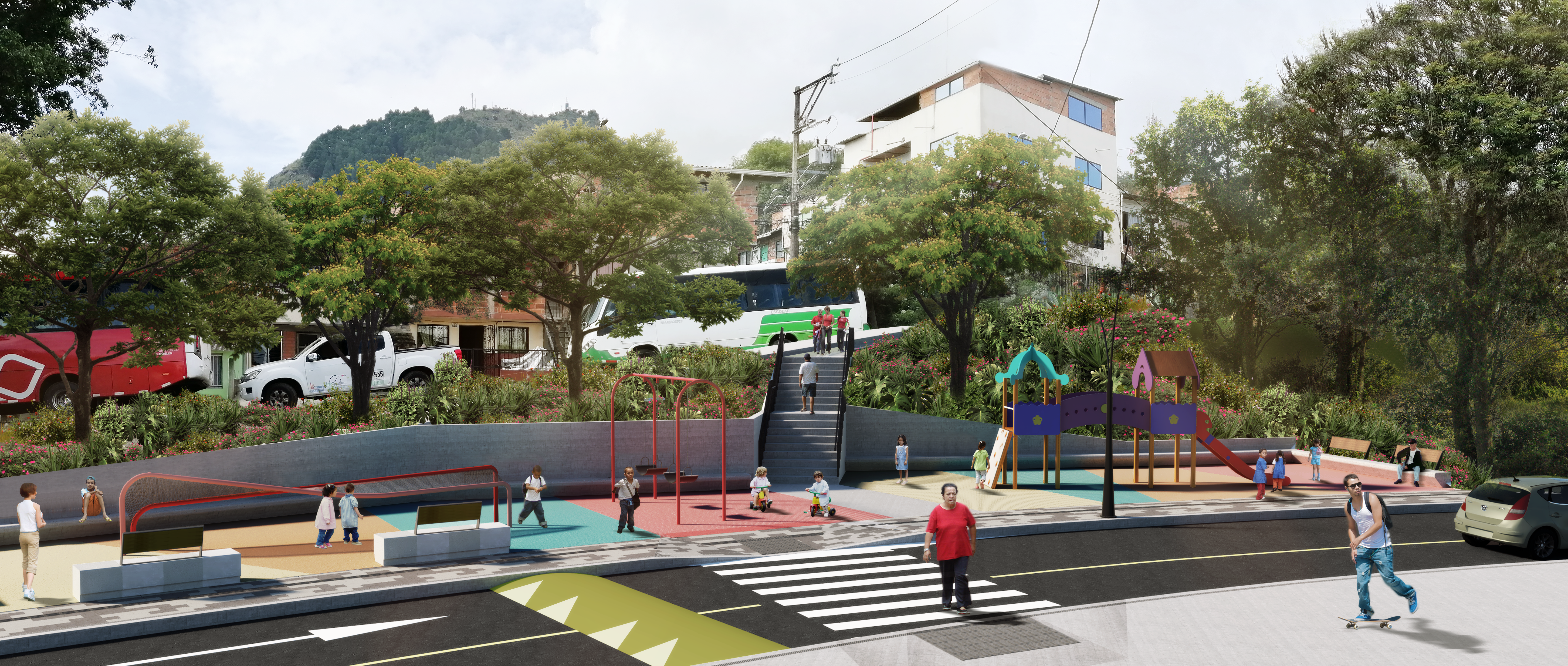 RENDER JUEGOS INFANTILES DESPUES