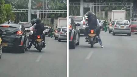 Otro caso de robo en modalidad de fleteo ocurrido en el Poblado Medellín