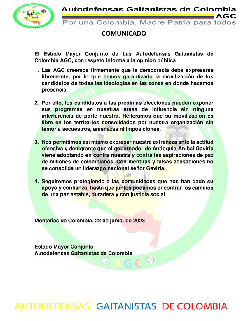 Más seguridad para el gobernador por amenazas 1 panfleto