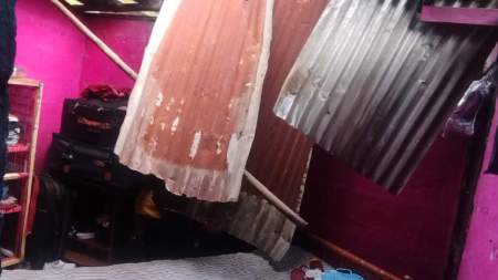 Fuerte vendaval deja familias damnificadas en Puerto Berrio, Antioquia