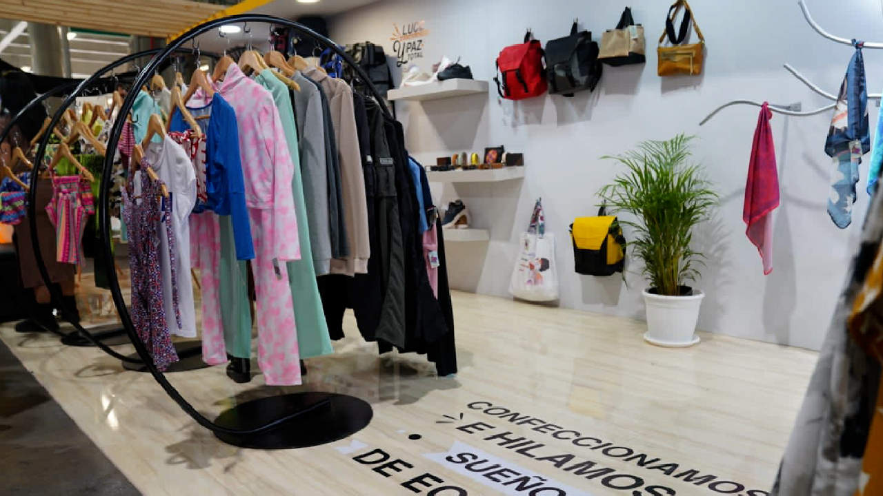 Emprendimientos de moda circular y sostenibilidad en Colombiamoda 2023
