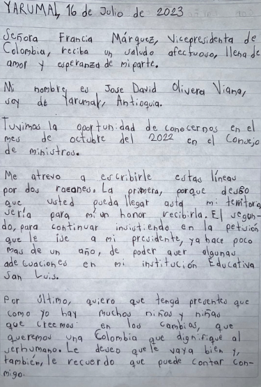 Carta d enino