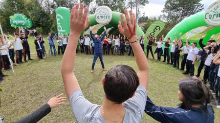 62 jóvenes de las veredas Cuchillas y Cimarronas de Rionegro participaron del programa “Jaguares” de EPM 62 jóvenes de las veredas Cuchillas y Cimarronas de Rionegro participaron del programa “Jaguares” de EPM