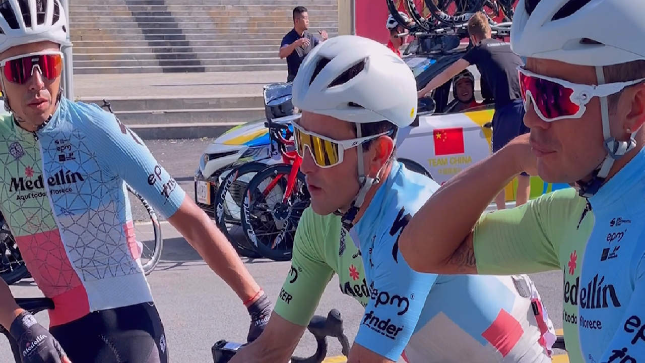 Team Medellín perdió en el tour de Qinghai