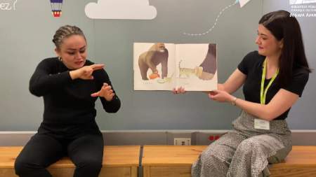 Un nuevo espacio de lectura para comunidad con discapacidad auditiva