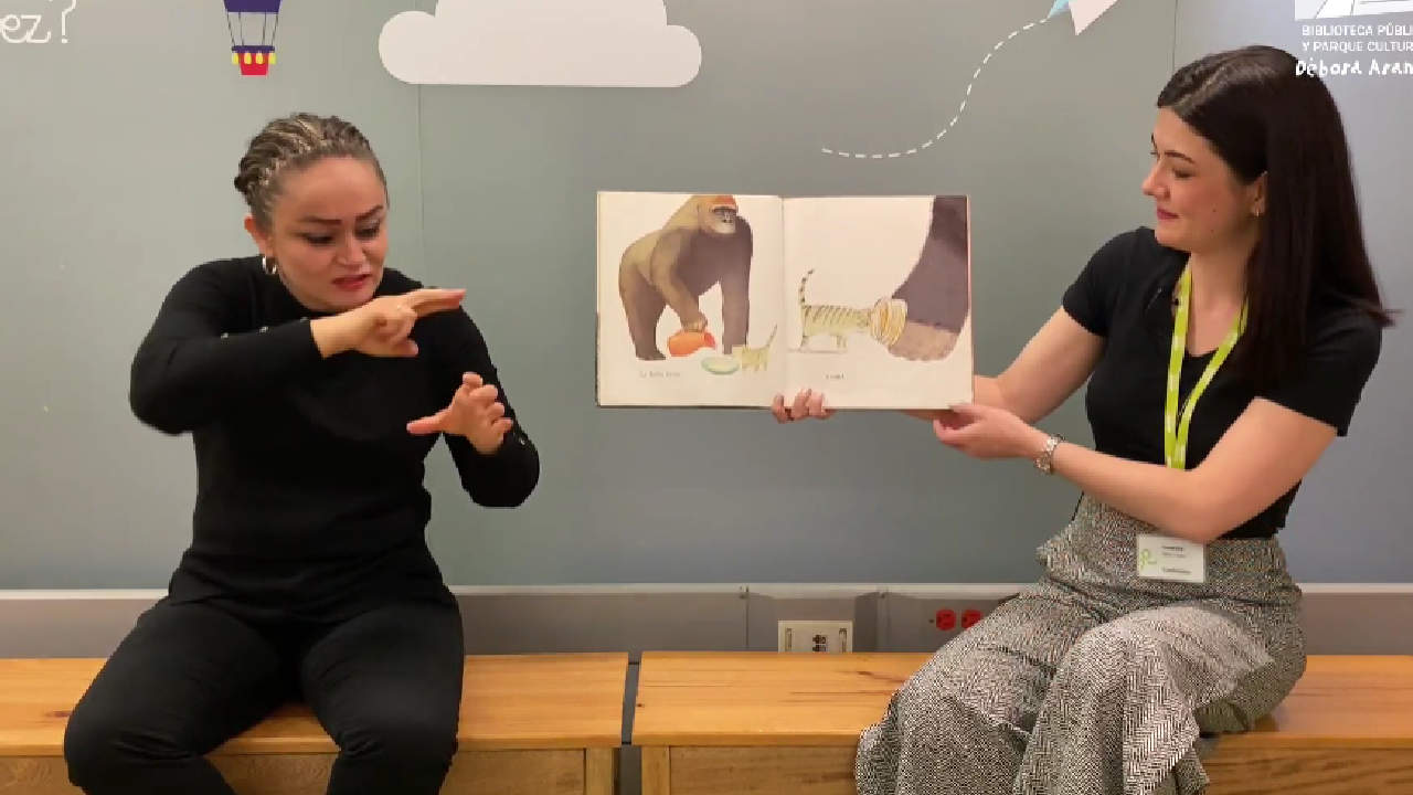 Un nuevo espacio de lectura para comunidad con discapacidad auditiva