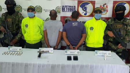 Capturan a dos presuntos integrantes del Clan del Golfo